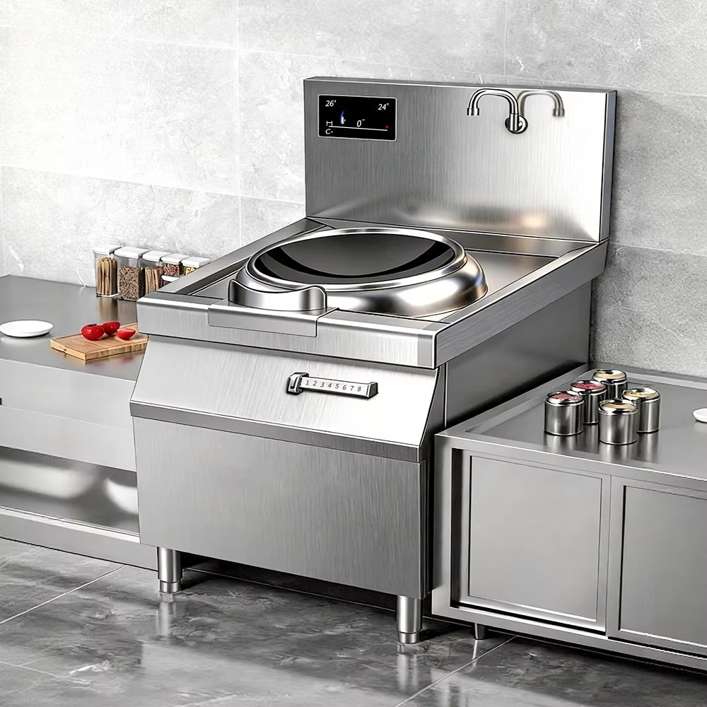Commercial Kitchen Induction - Мощная индукционная плита-вок для коммерческого использования,
