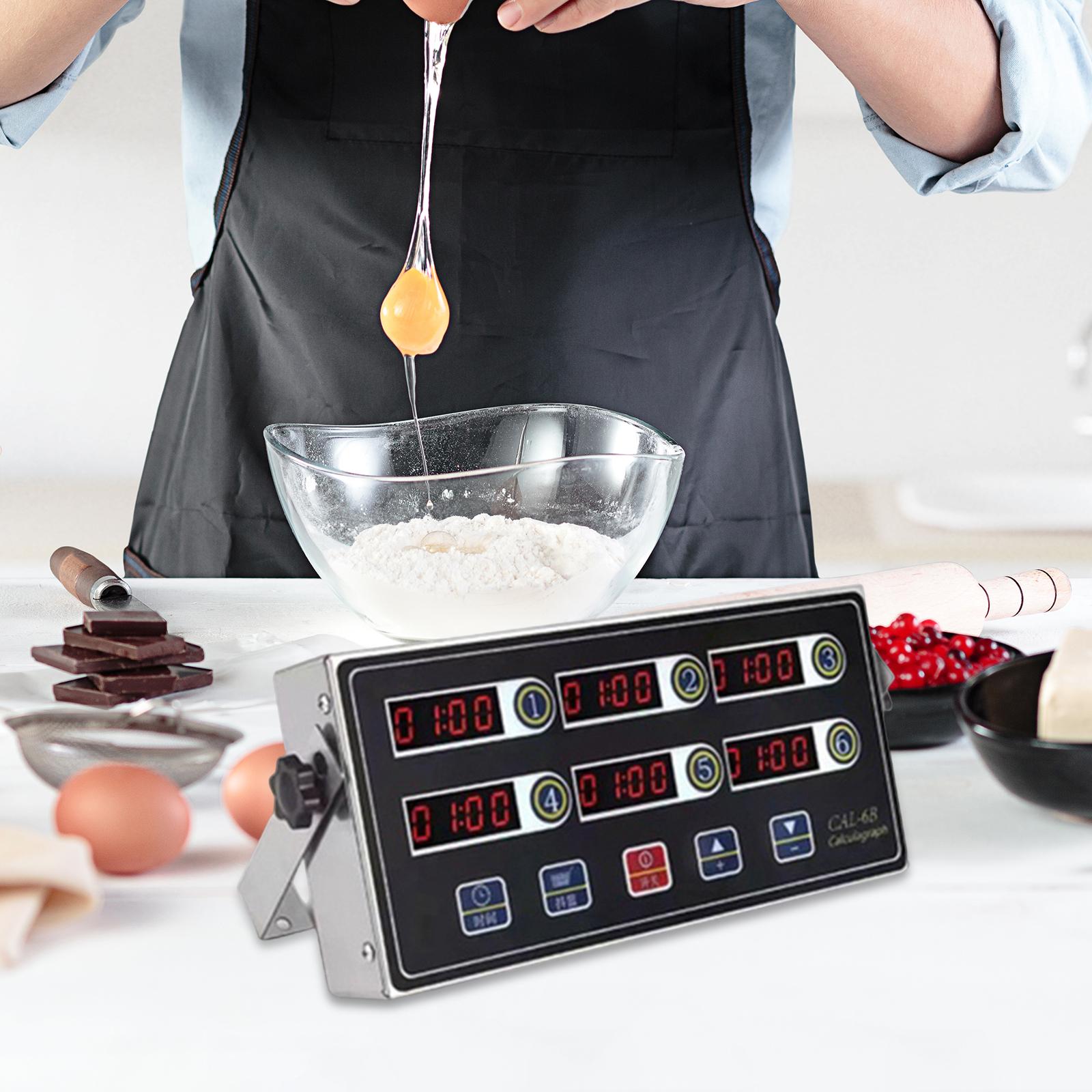 Commercial Kitchen Set - Многоканальный светодиодный кухонный таймер с программируемым