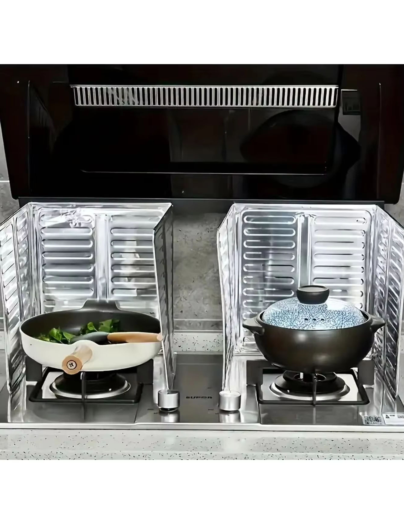 Commercial Kitchen Warmer - 3 шт. защитных экранов для кухни,
