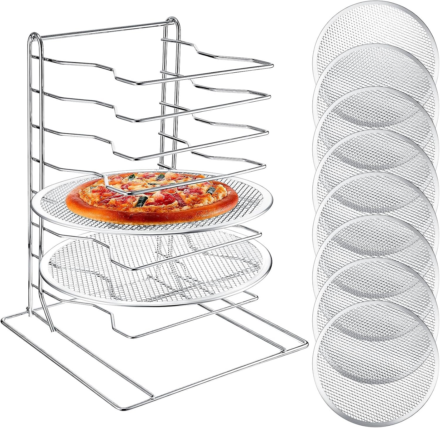 Commercial Kitchen Set - Подставка для пиццы с 8 ярусами
