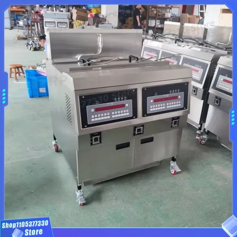 Commercial Kitchen Store - Коммерческая электрическая фритюрница с двумя баками,
