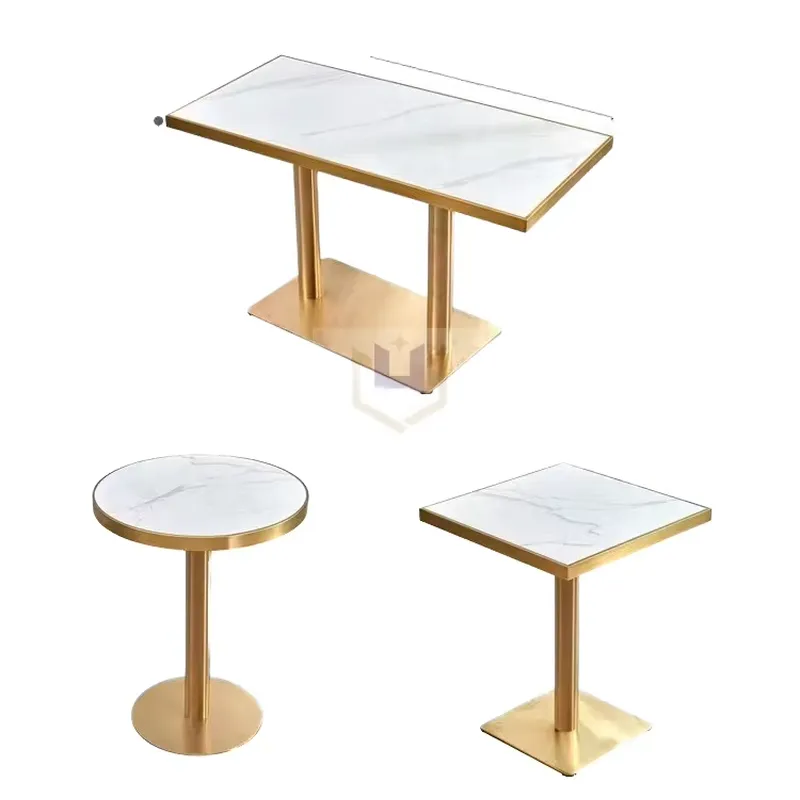 Commercial Kitchen Set - Современный обеденный стол из массива дерева,