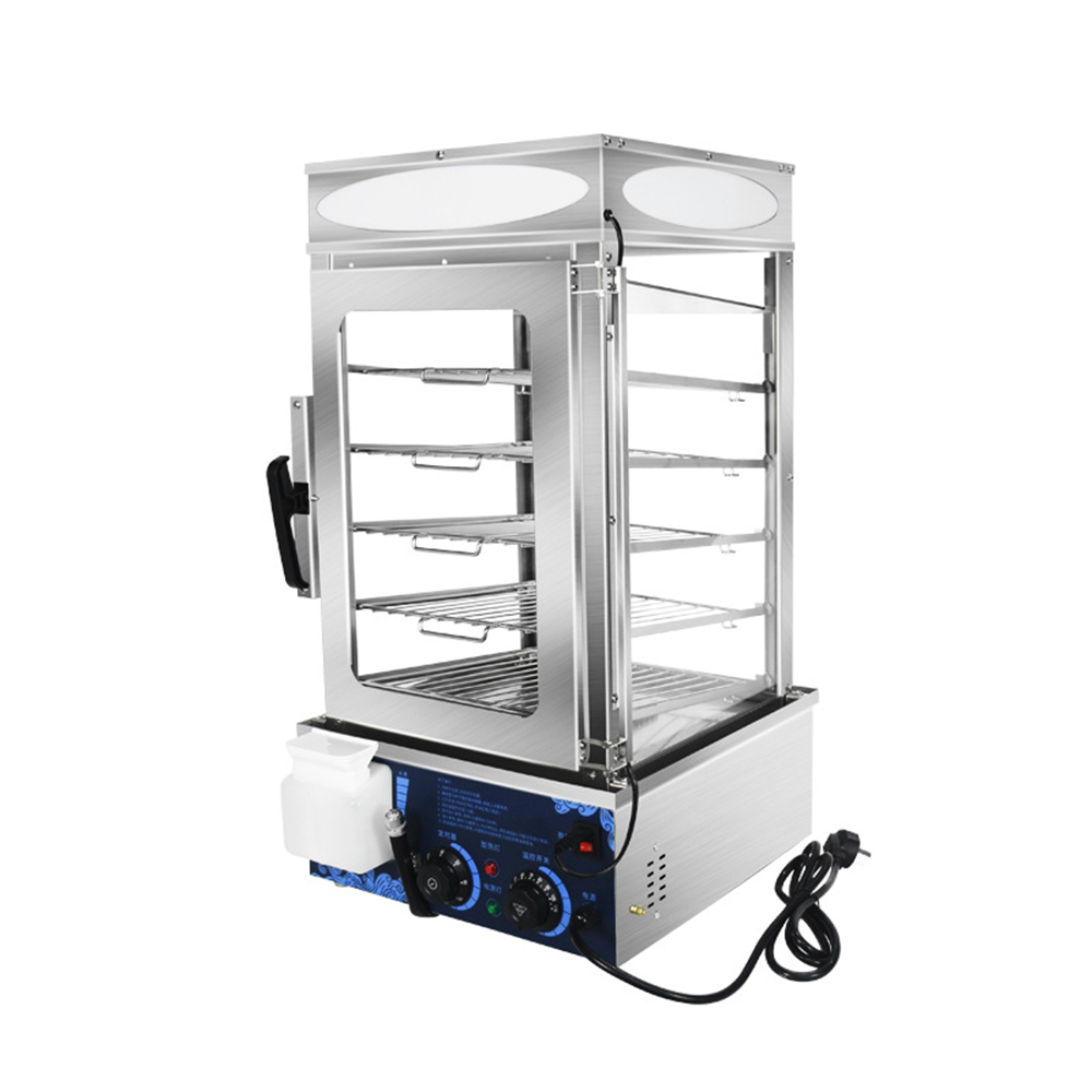 Commercial Kitchen Warmer - Электрическая коммерческая пароварка-витрина из нержавеющей стали