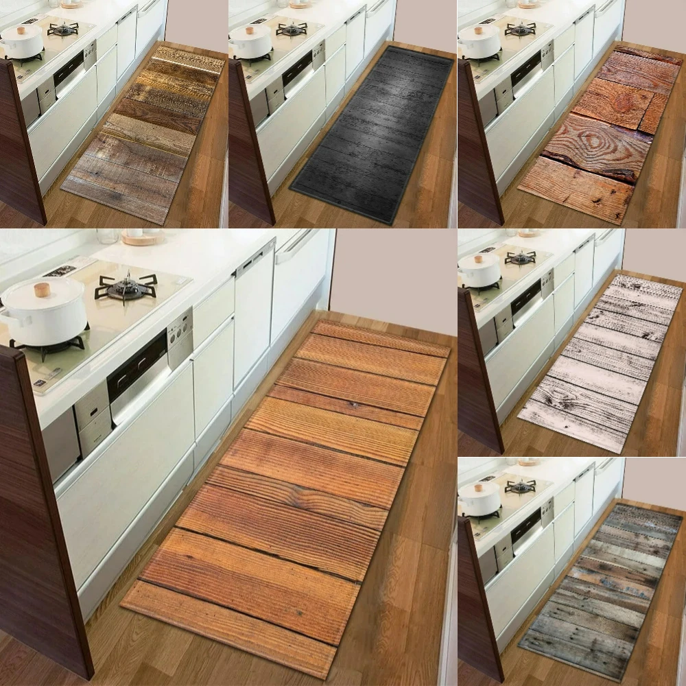 Commercial Kitchen Mats Anti Fatigue - Коврик с эффектом натурального дерева в
