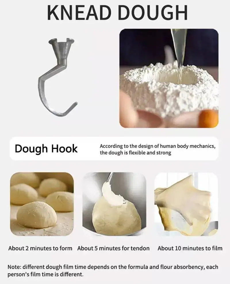 Высокоскоростной промышленный  – обзор и цена Dough Mixer Machine