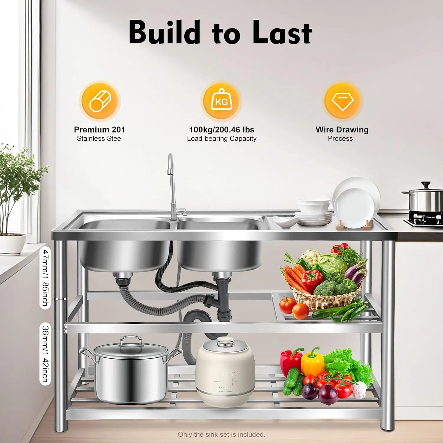 Трехъярусная отдельностоящая м – обзор и цена Commercial Kitchen Set