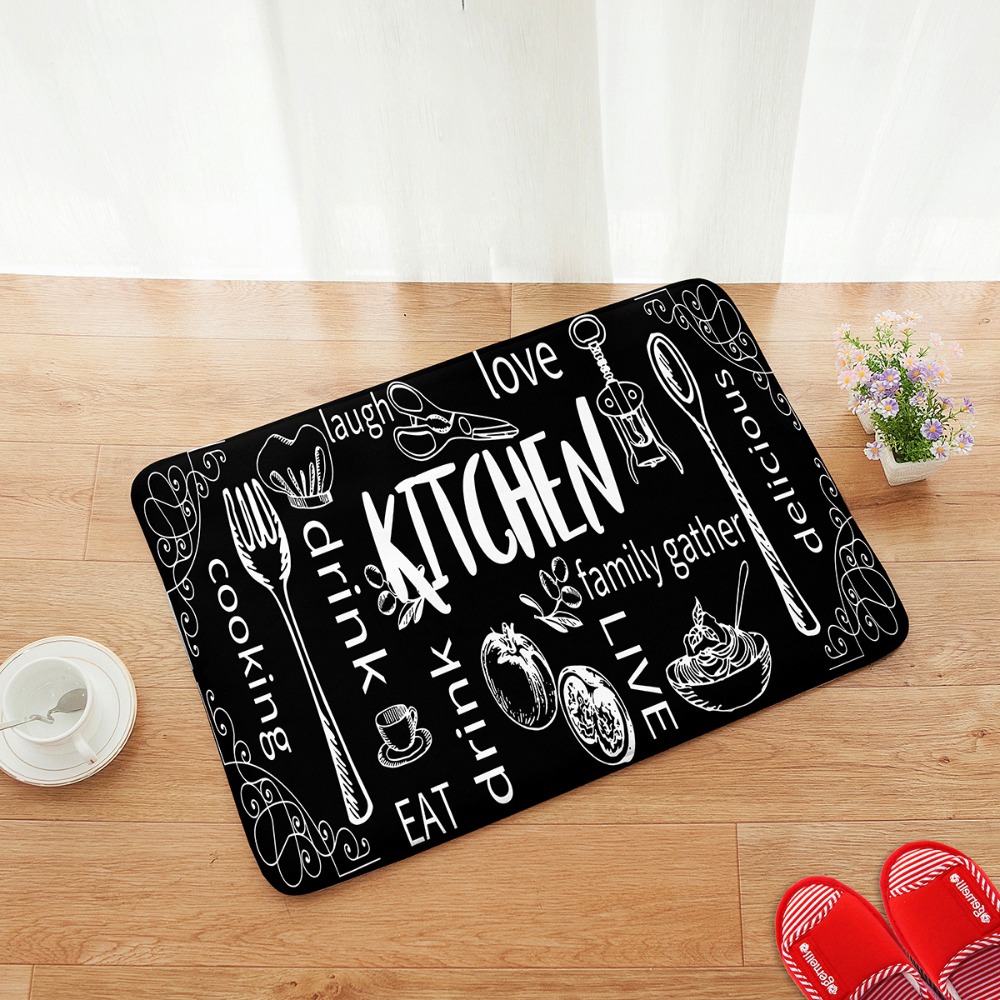 2 шт., ковер с цитатой «Жизнь  – обзор и цена Commercial Kitchen Quotes