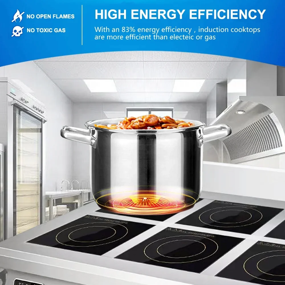 4-канальная плоская промышленн – обзор и цена Commercial Kitchen Induction
