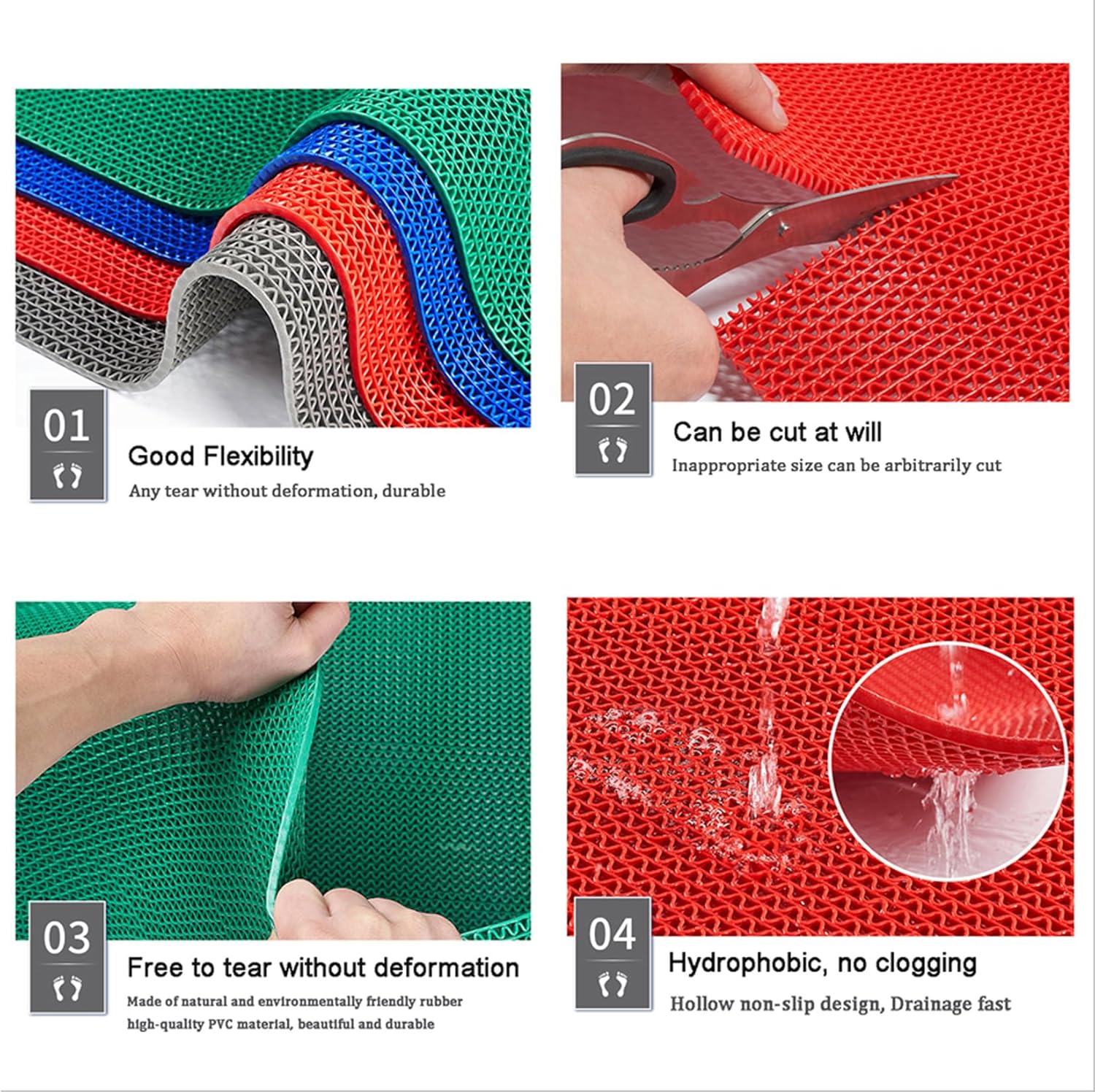 Коврики из ПВХ, противоскользя – обзор и цена Commercial Kitchen Mats Anti Fatigue
