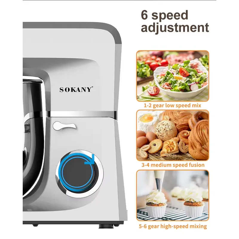 Миксер Sokany 269 высокого кач – обзор и цена Dough Mixer Machine