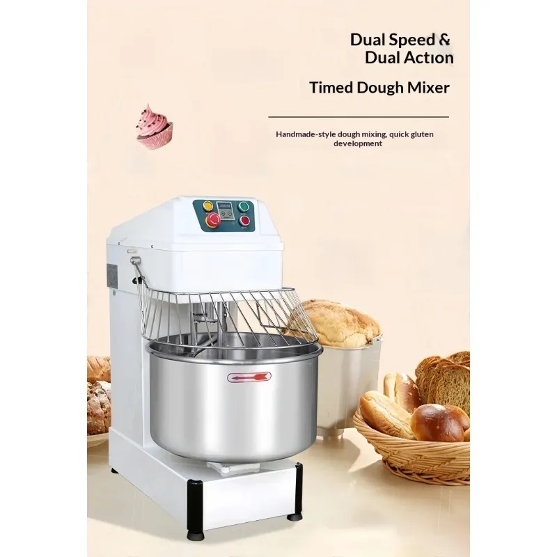 Промышленный спиральный тестом – обзор и цена Dough Mixer Machine