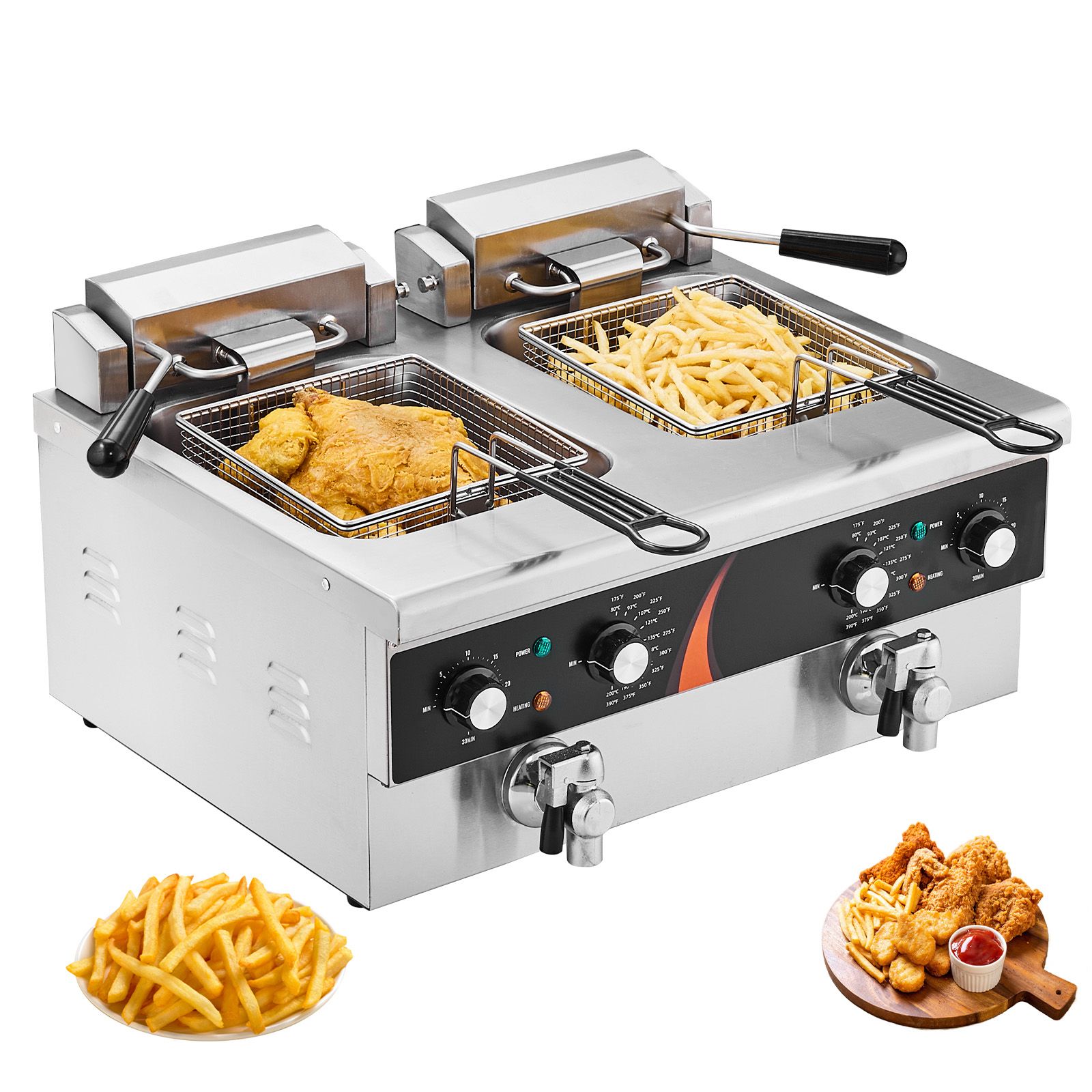 Коммерческая фритюрница 3500 В – обзор и цена Commercial Kitchen Induction