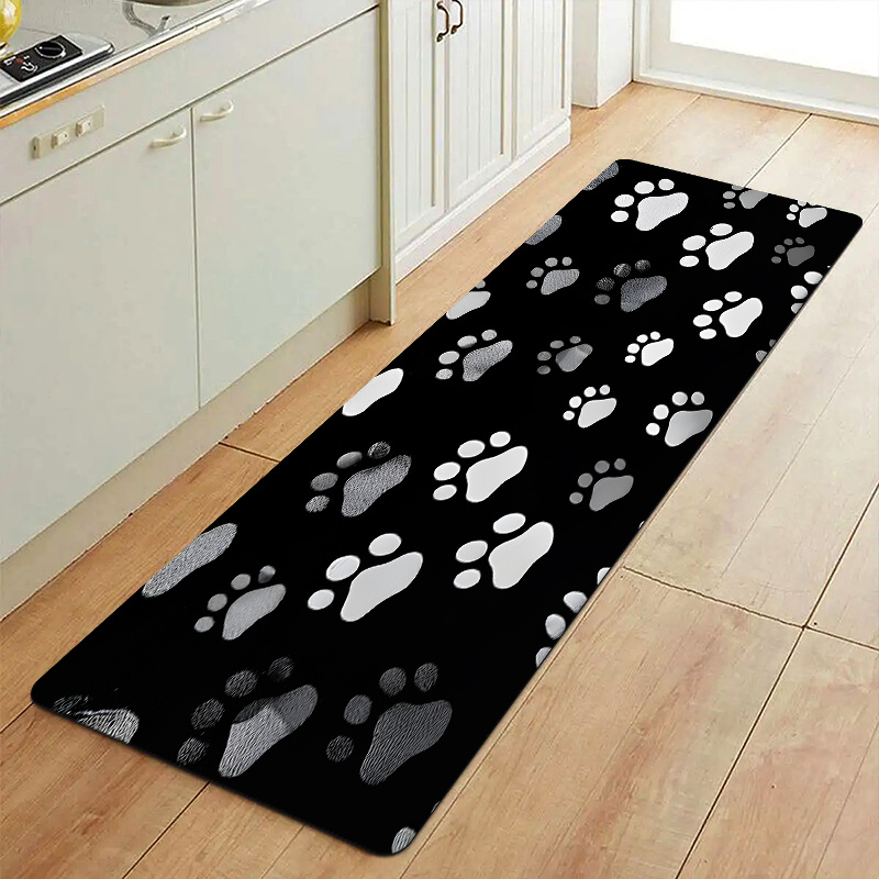 Коврик с принтом лап животных, – обзор и цена Commercial Kitchen Non Slip Flooring