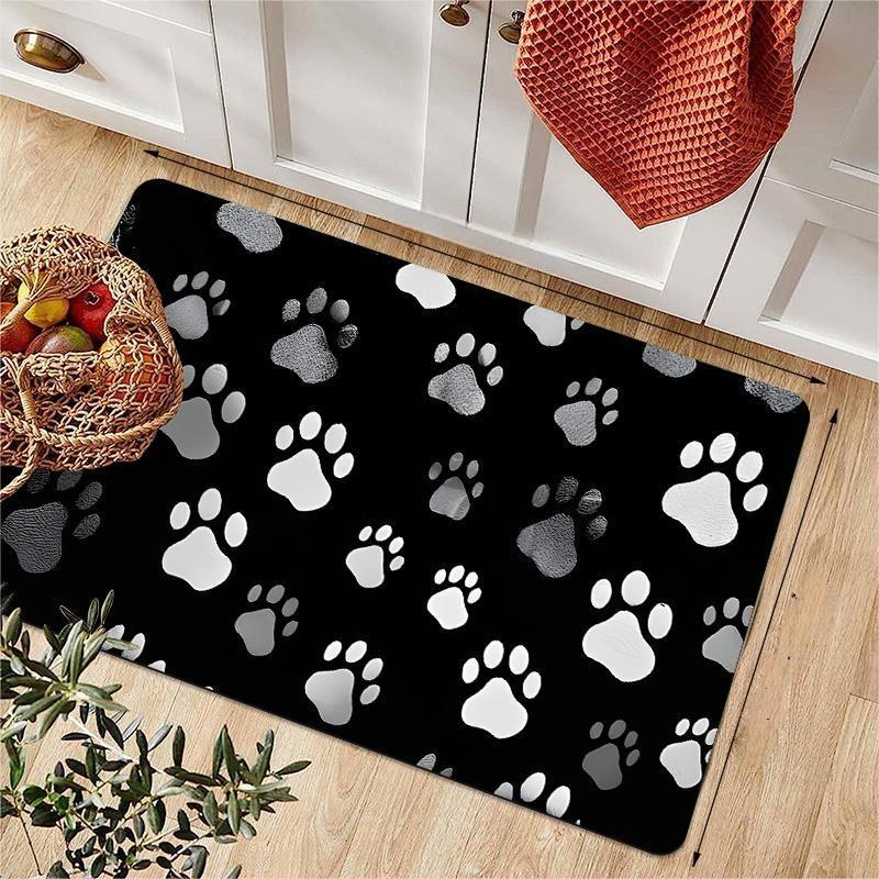 Коврик с принтом лап животных, – обзор и цена Commercial Kitchen Non Slip Flooring