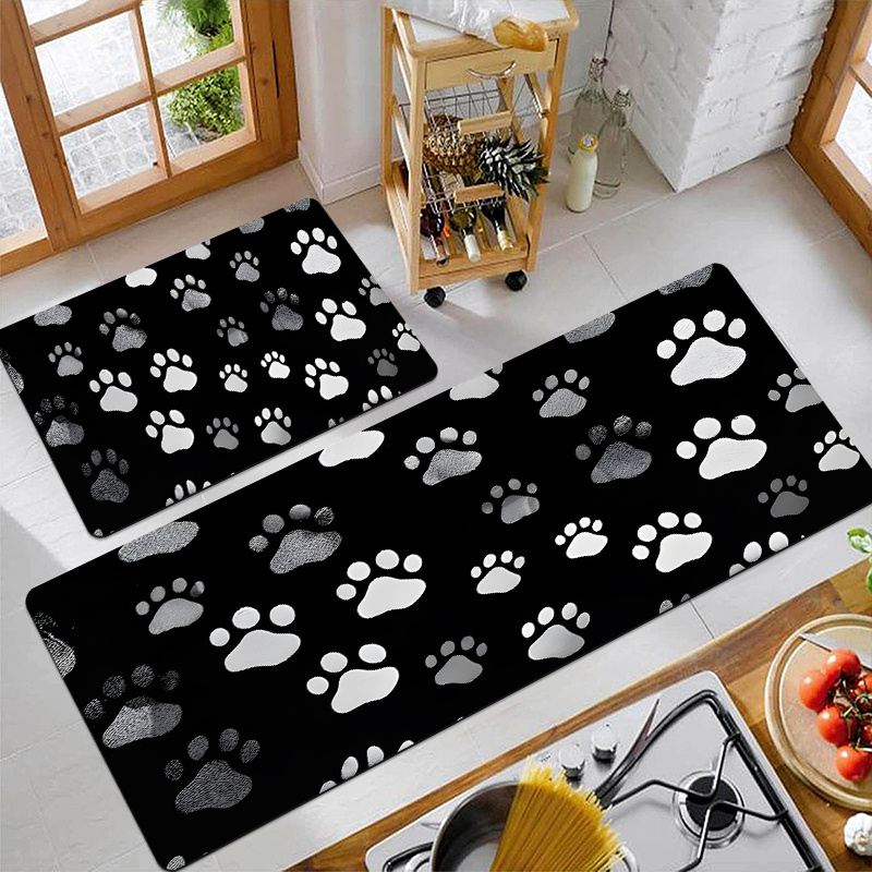 Коврик с принтом лап животных, – обзор и цена Commercial Kitchen Non Slip Flooring